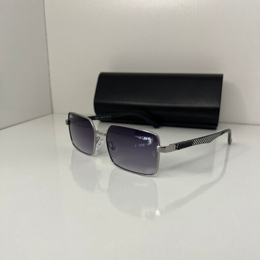 Lunettes rayban carré gris