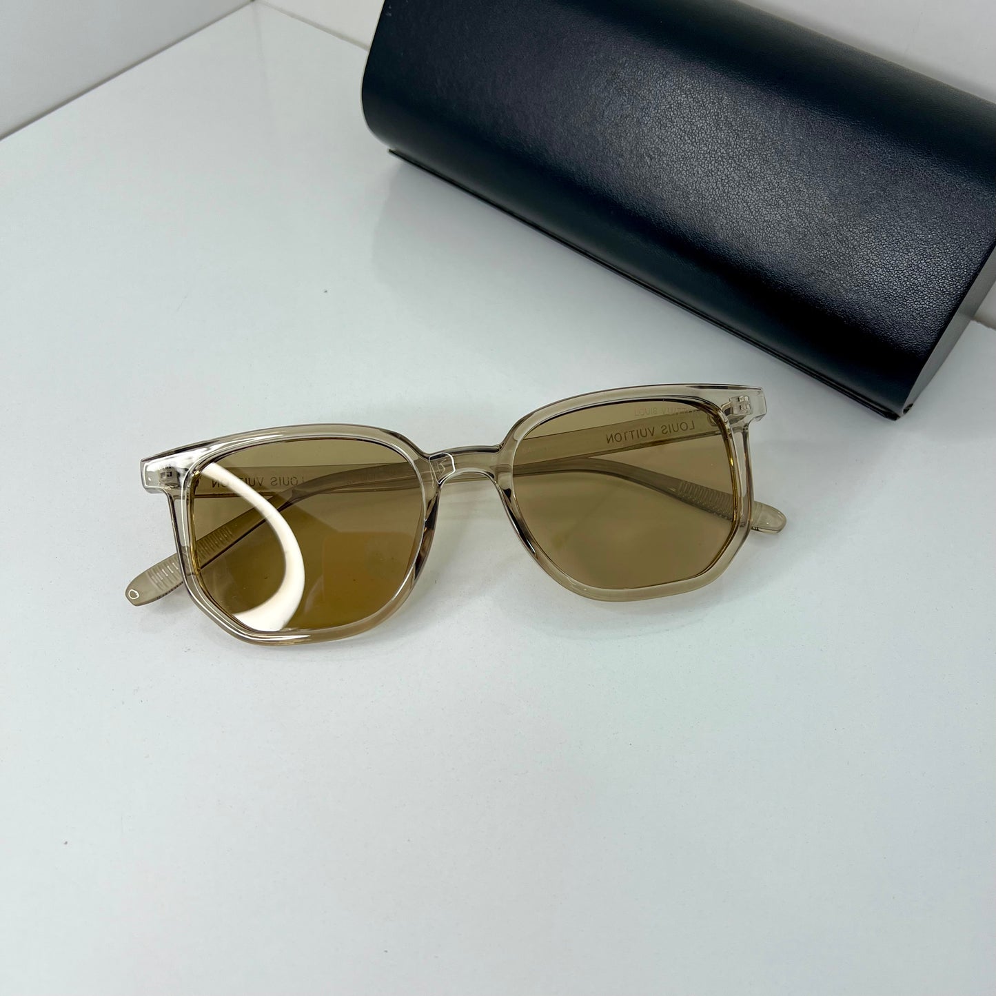 Lunettes Lv Crystal Brown