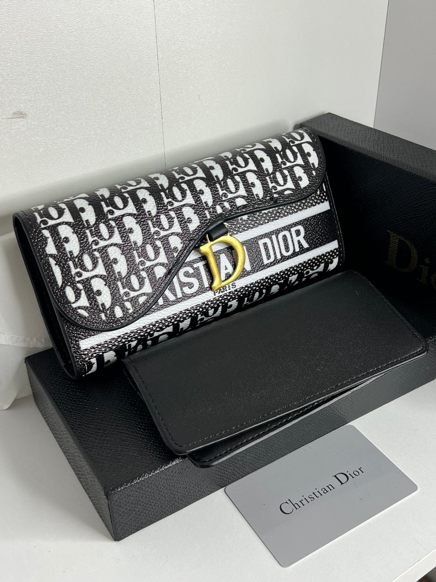 Pochette Dior Noir