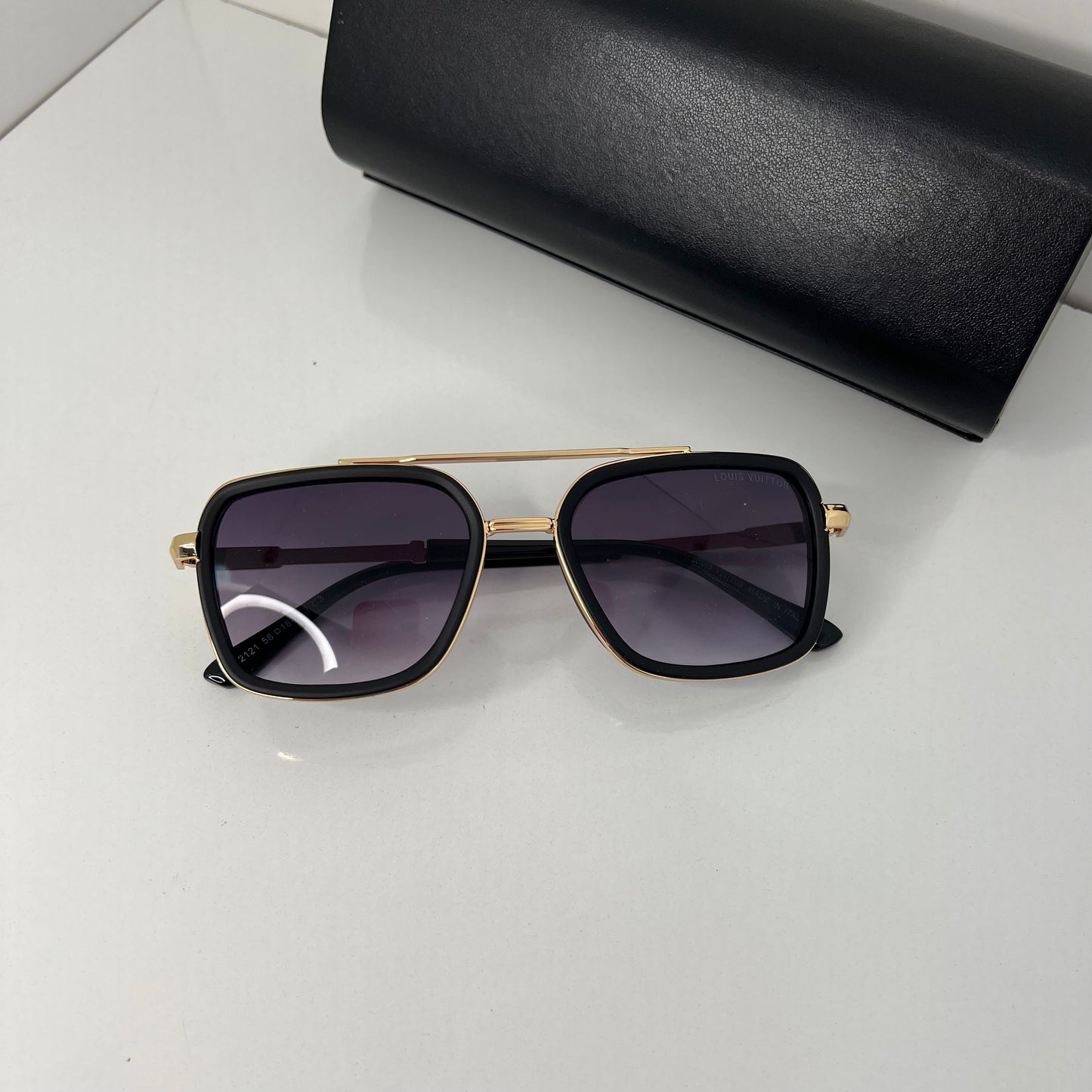 Lunettes Lv Noir gris