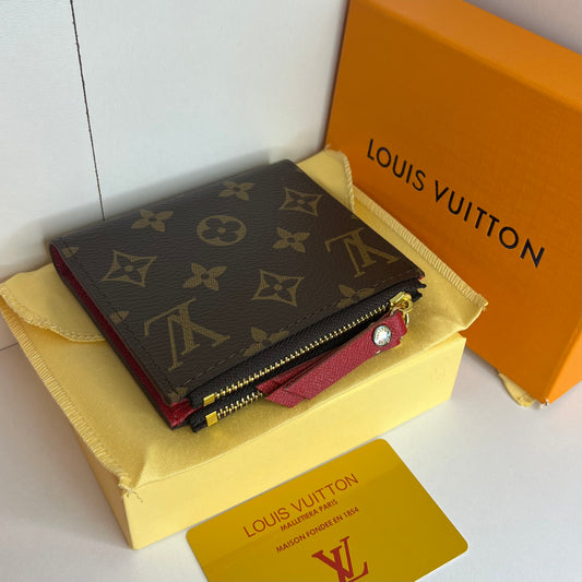 Porte monnaie Lv Marron