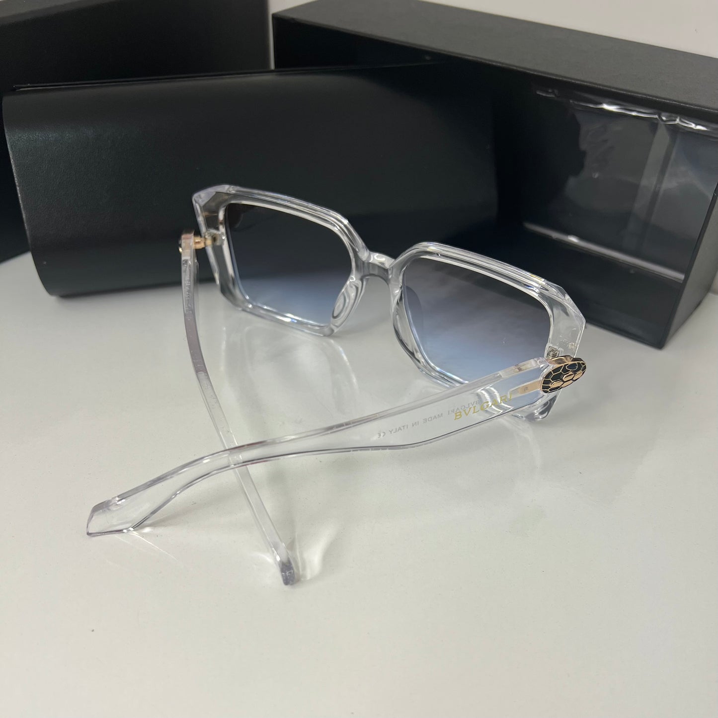 Lunettes bvlgari Bleu