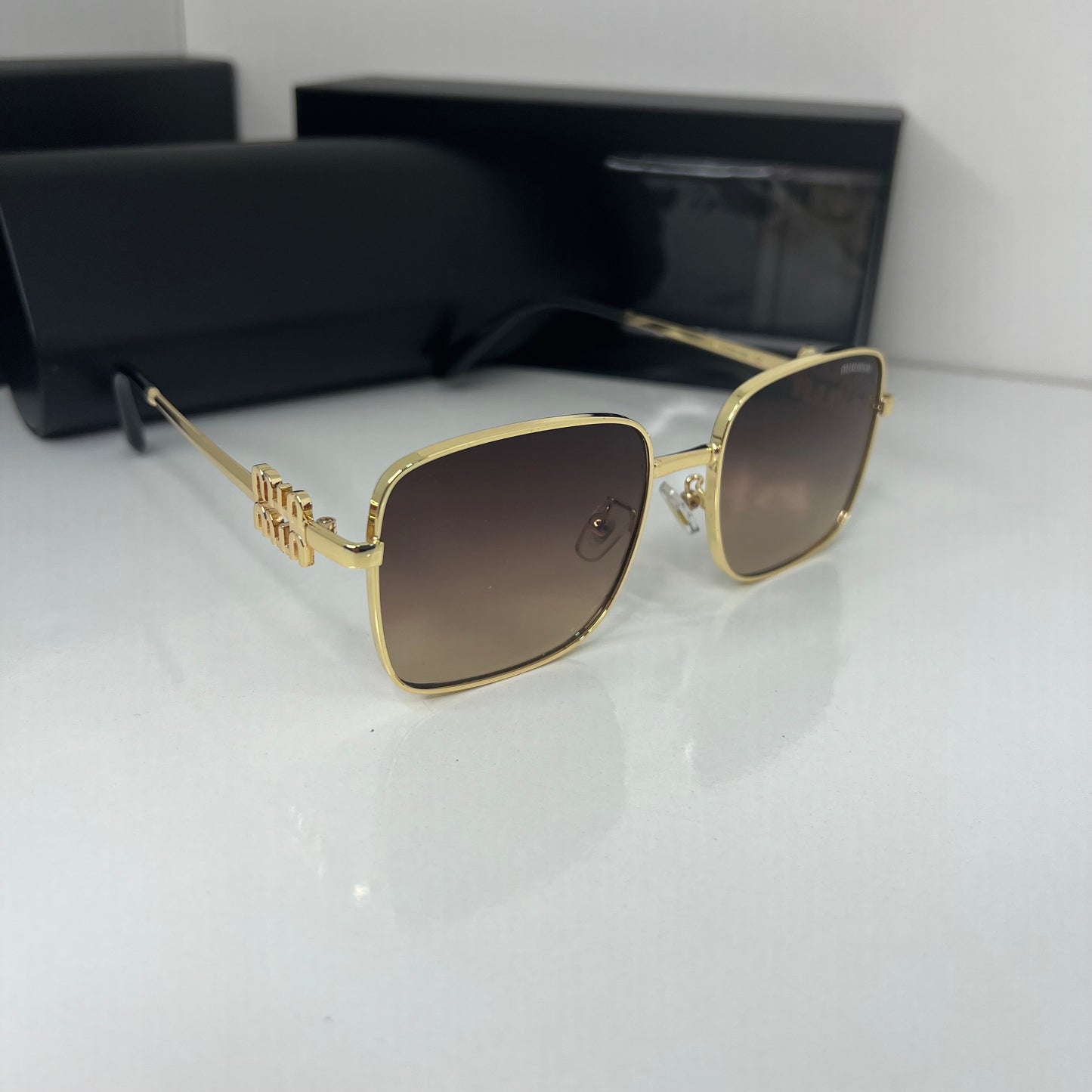 Lunettes miw miw velora marron