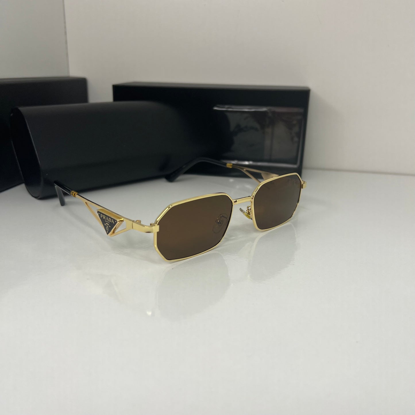 Lunettes Hexa Marron