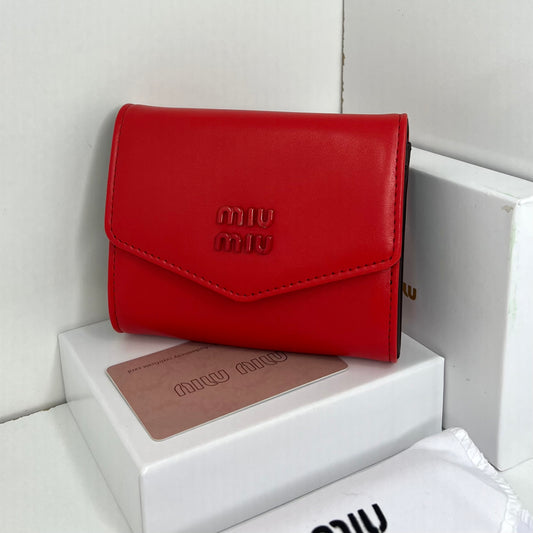 Porte Monnaie miw miw rouge