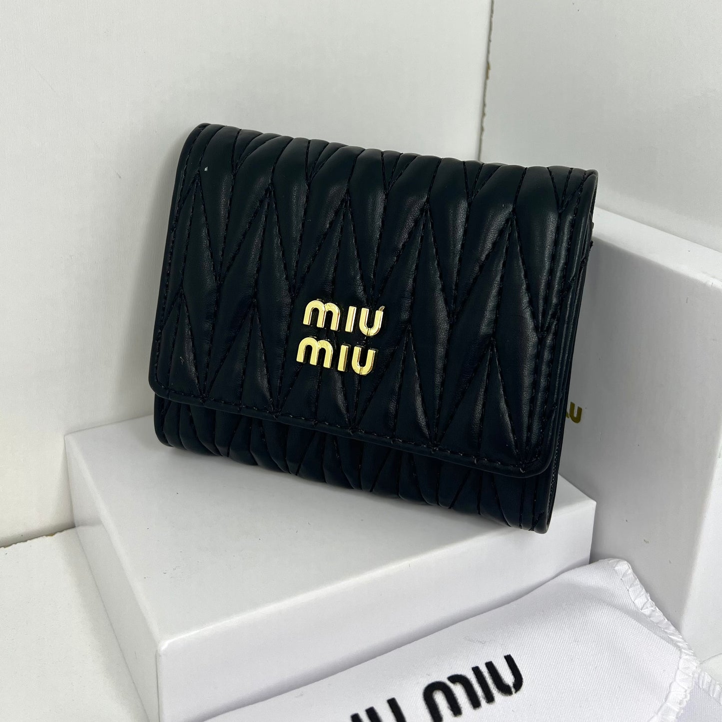 Porte monnaie miw miw Noir