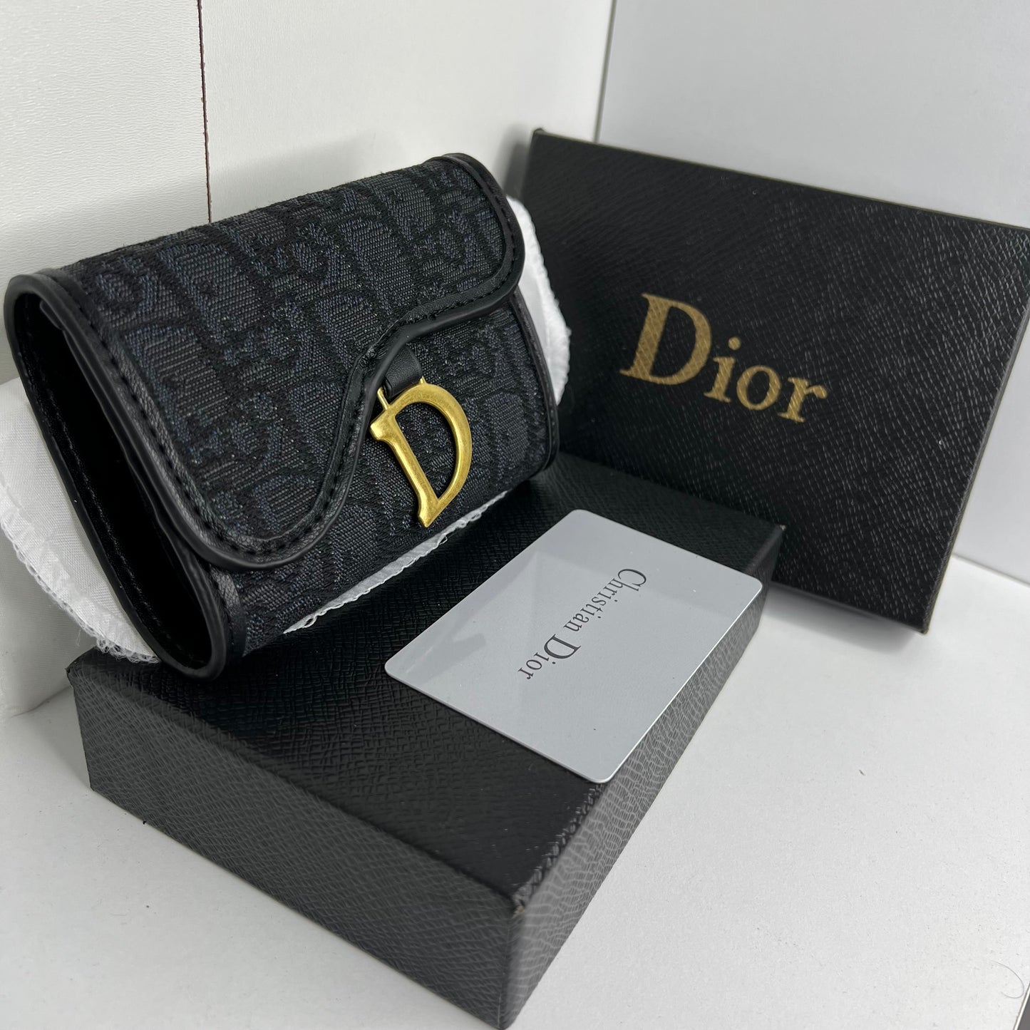 Porte Monnaie Dior Noir