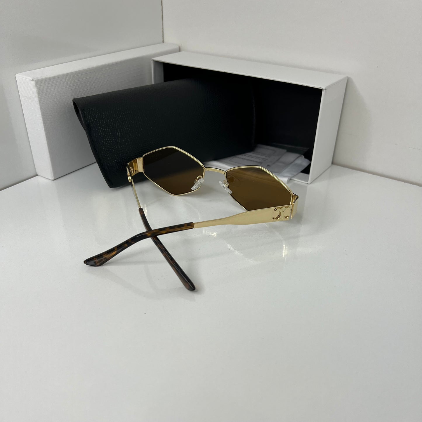 Lunettes Céline Hexa Marron