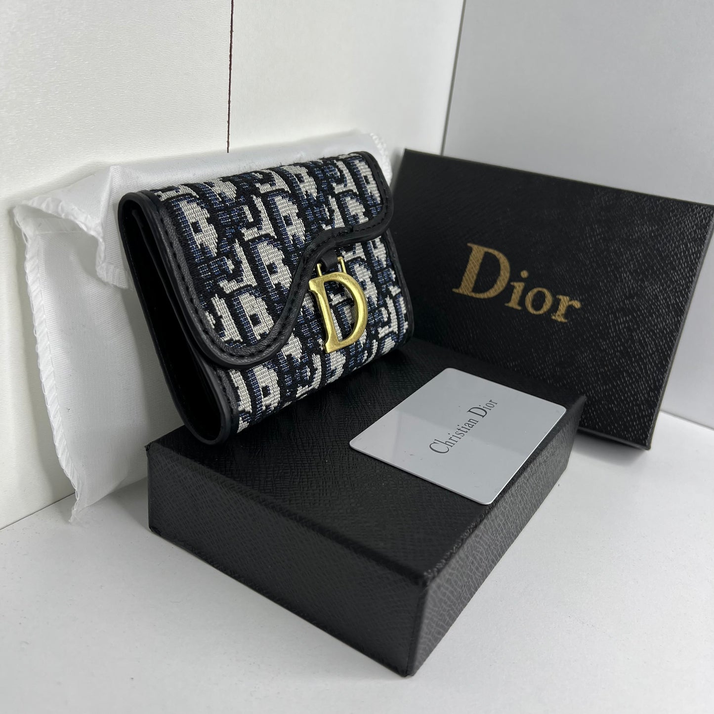 Porte Monnaie Dior Bleu