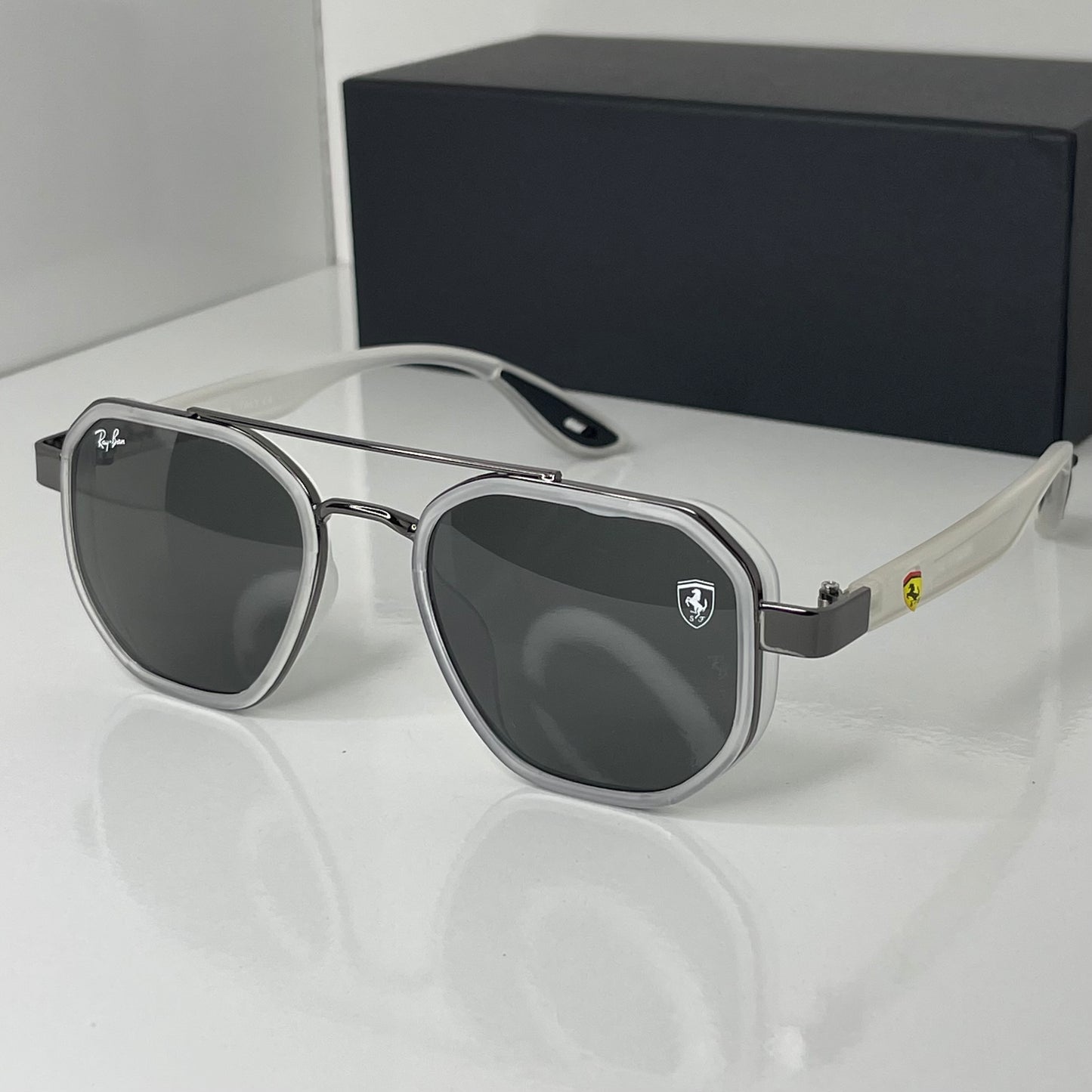 Lunettes Shadow Noir Gris