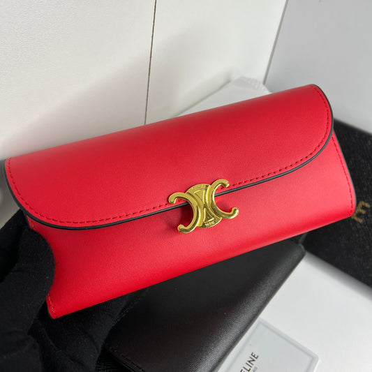 Pochette céline Rouge