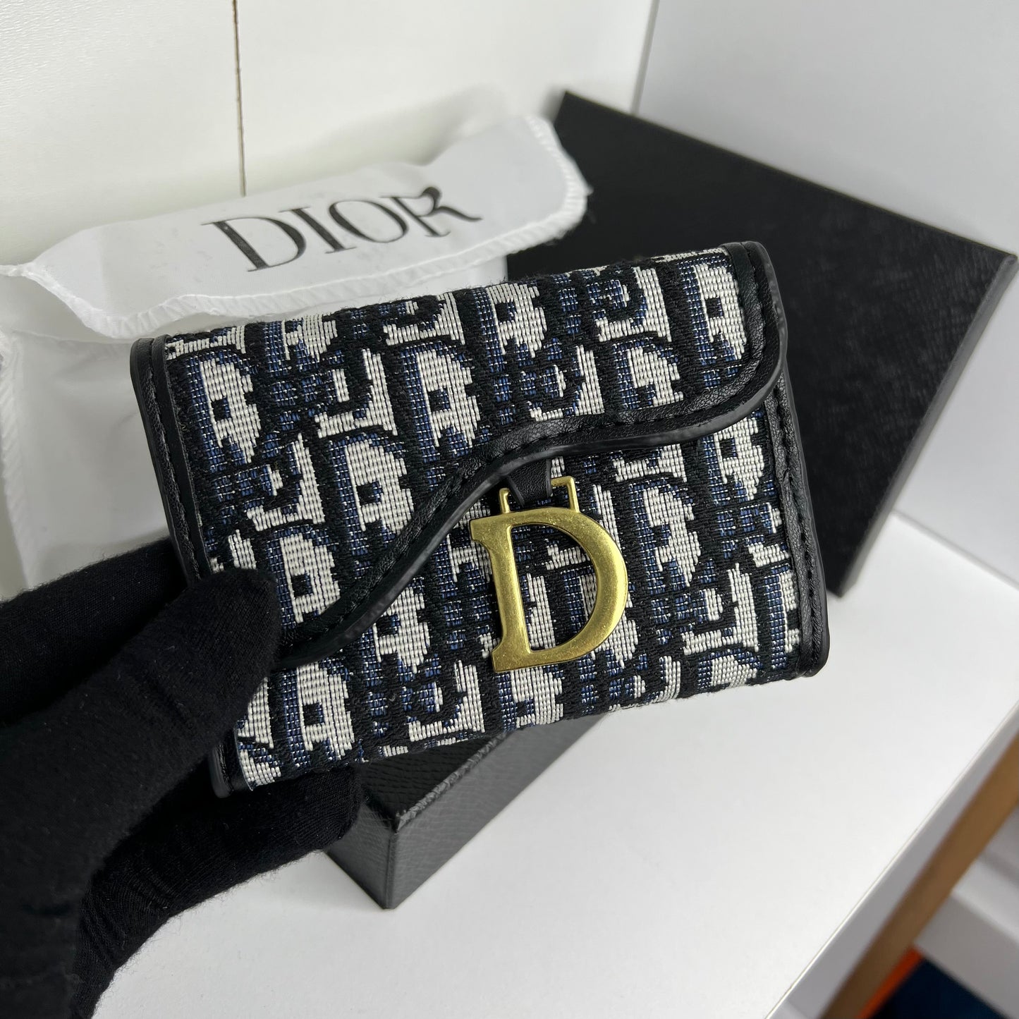 Porte Monnaie Dior Bleu