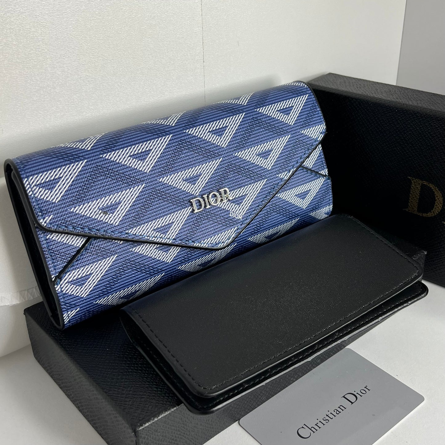 Pochette Dior Bleu