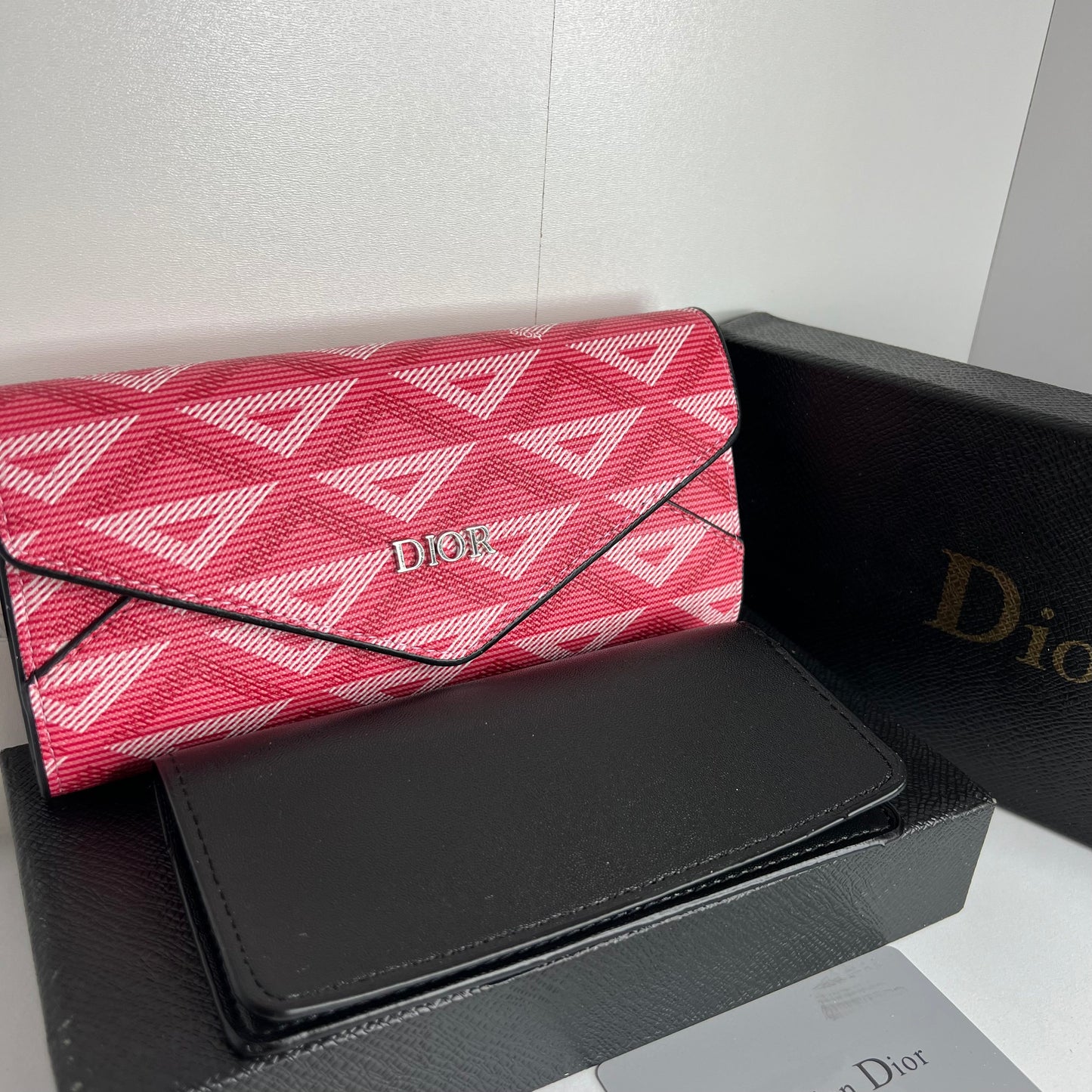 Pochette Dior rose