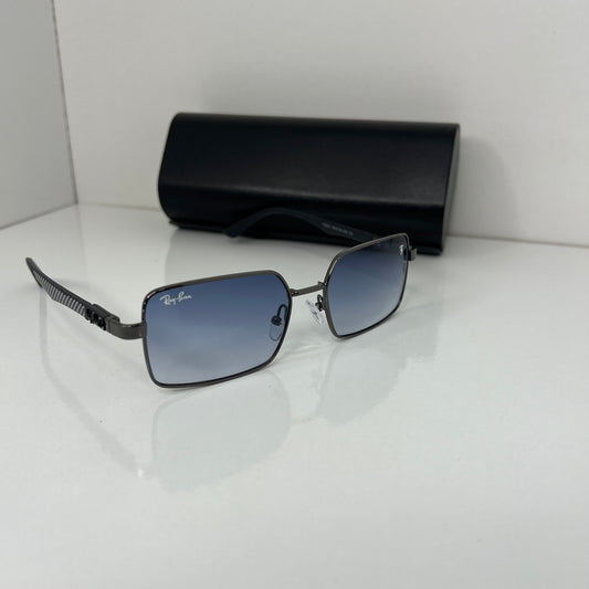 Lunettes Rayban carré Bleu
