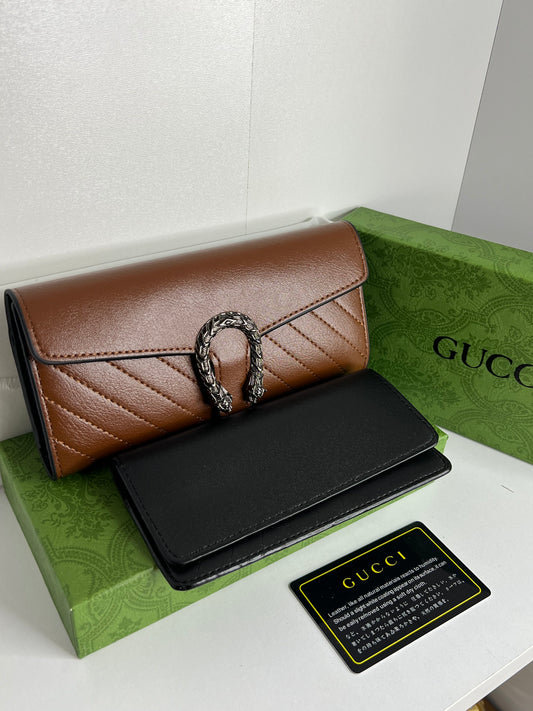 Pochette Gucci Marron