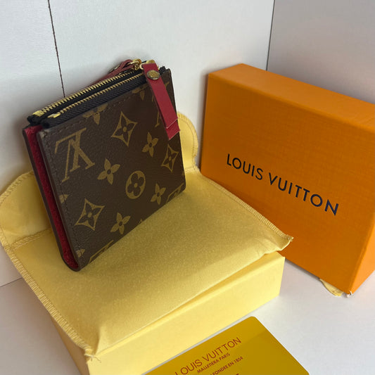 Porte monnaie Lv Marron