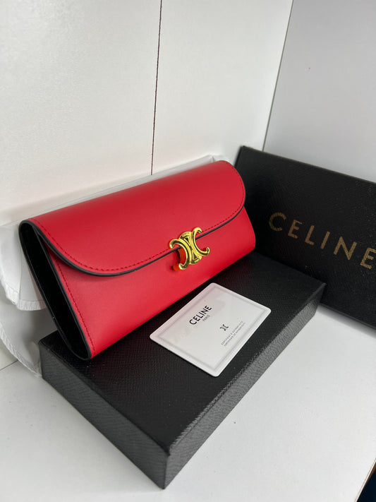 Pochette céline Rouge