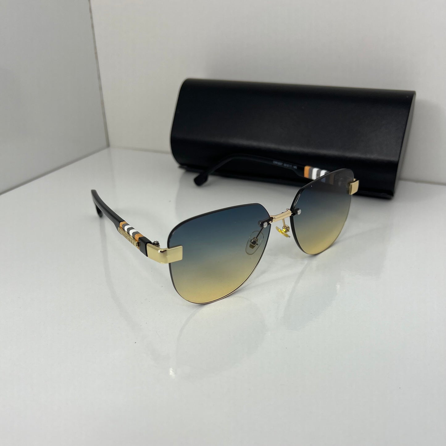 Lunettes Burberry Bleu dégradé