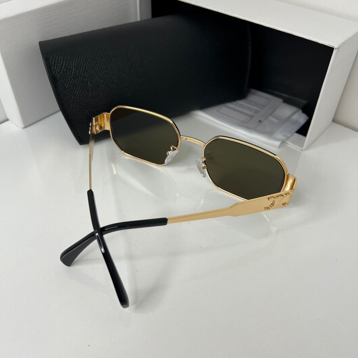 Lunettes Céline Passe olive