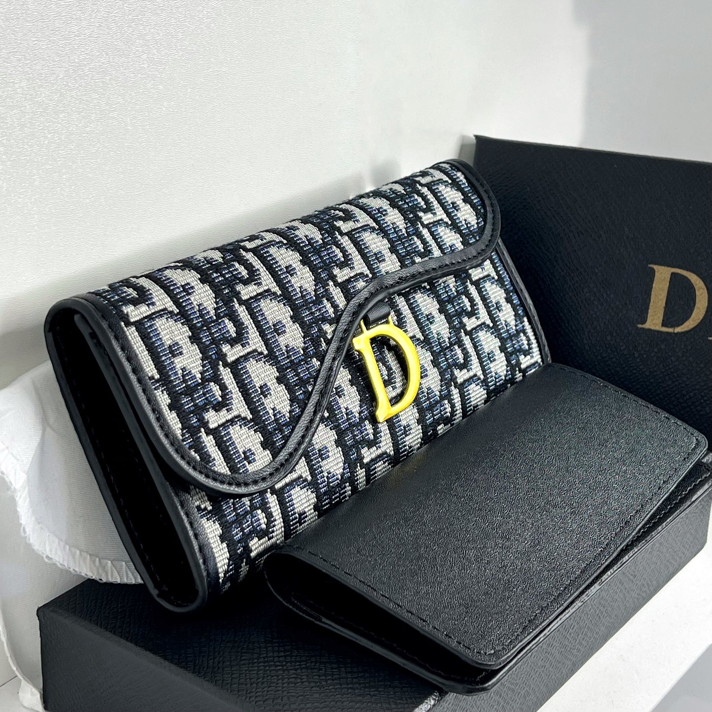 Pochette Dior Bleu