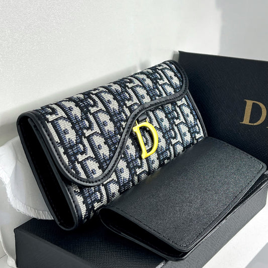 Pochette Dior Bleu