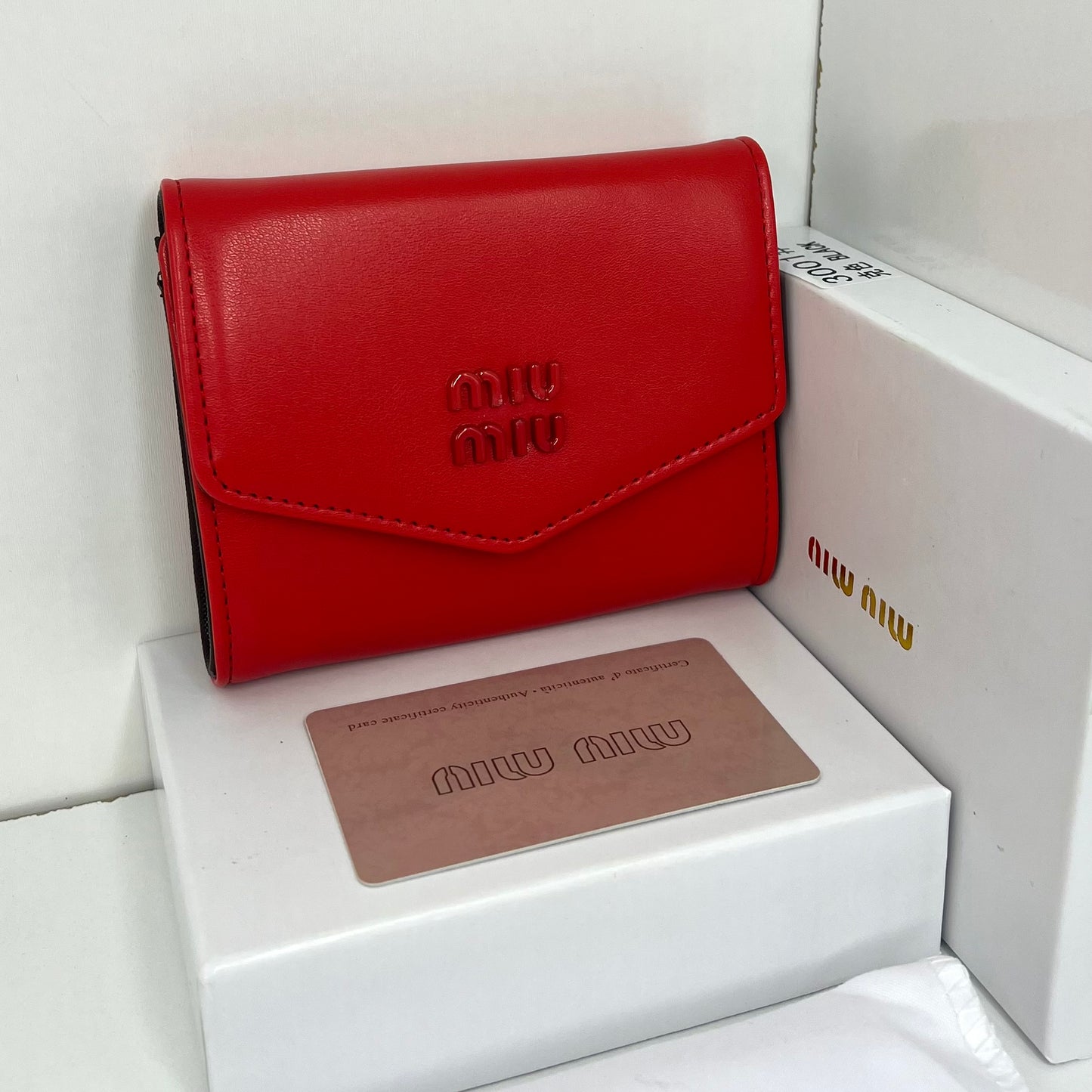Porte Monnaie miw miw rouge